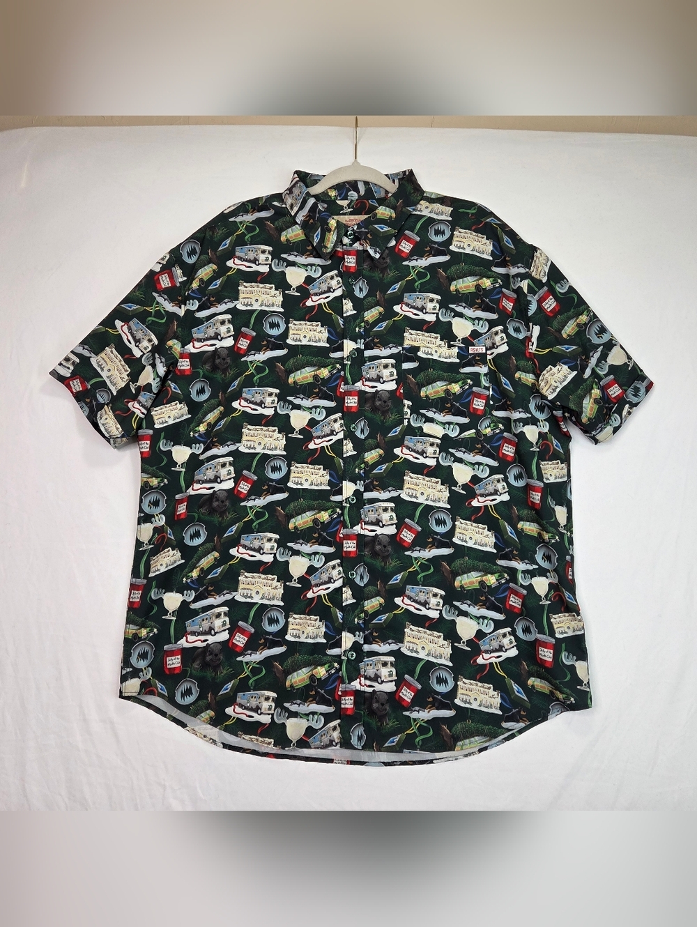 RSVLTS National Lampoon’s Christmas Vacation Kunuflex Button Up Shirt 2XL